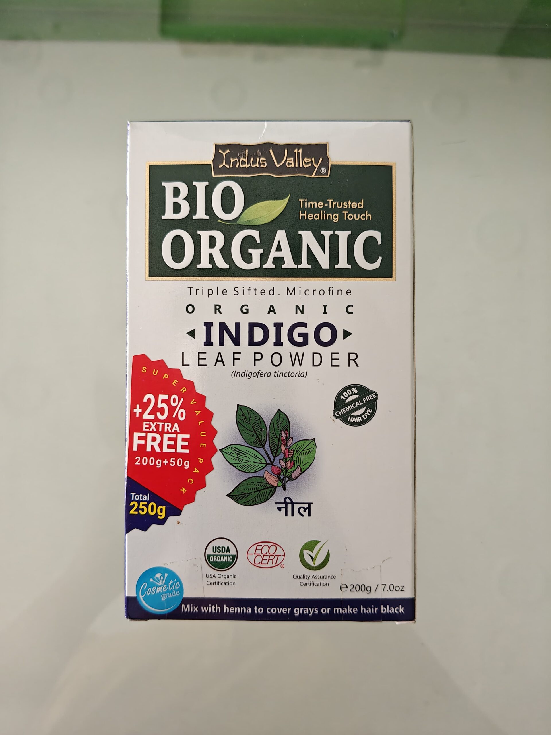 Organic Indigo Leaf Powder