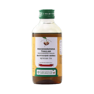 **ALT Text:** `Vaidyaratnam Mahanarayana Thailam (Valiya Narayana Thailam) Ayurvedic Oil`