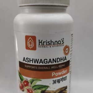 Krishna's Herbal & Ayurveda Ashwagandha Powder 100g